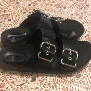 Target (Wild Fable) Faux Leather Slides
